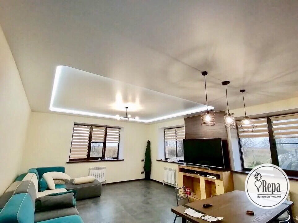 Сколько стоит установить натяжной потолок? Натяжные потолки Репа