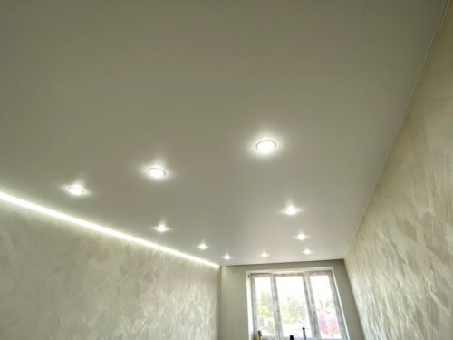 Чебоксары, ул.Кошевого – бригада №3 установила потолки в двушке за 6 часов.